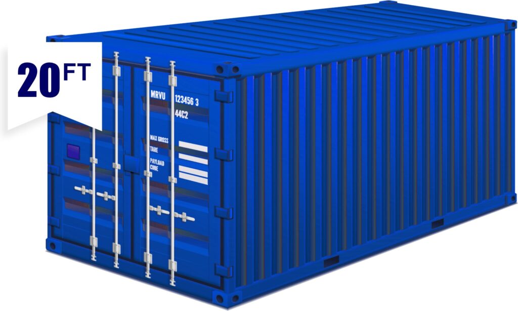container sizes 20ftb